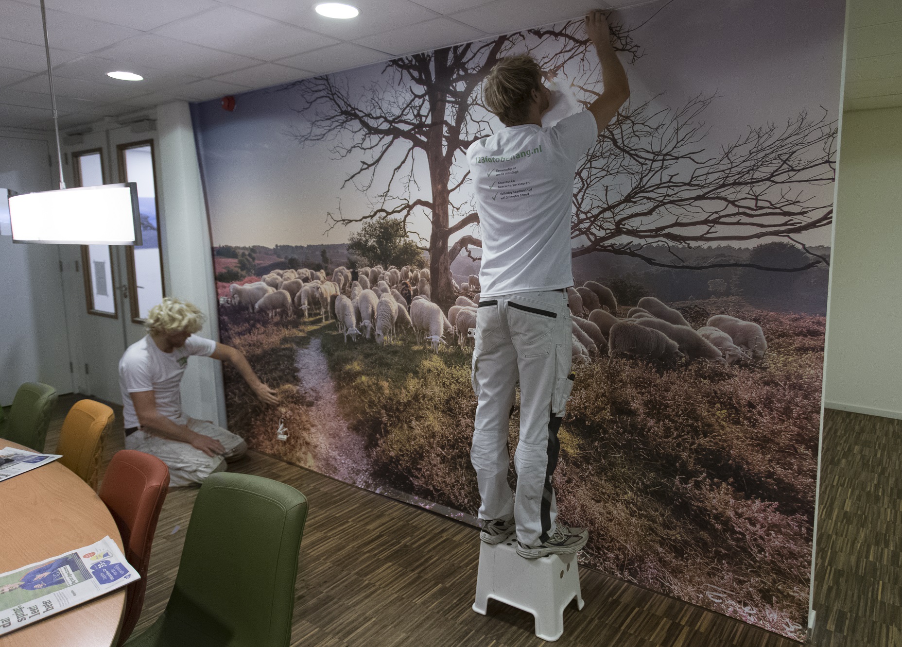 Natuur aan de muur - fotobehang op maat | 123Fotobehang