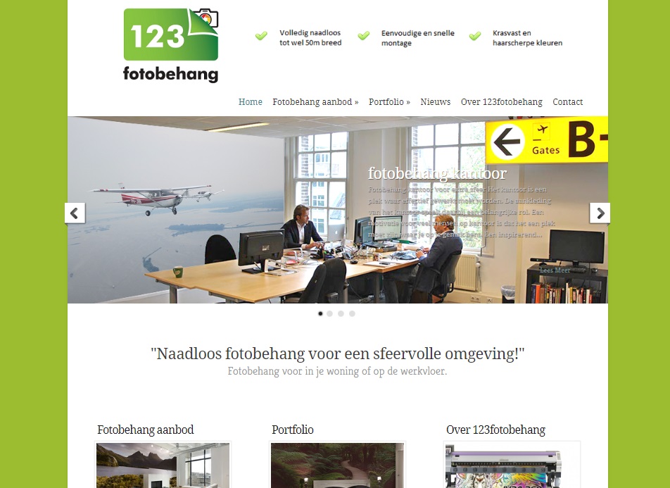 Fotobehang website 2013