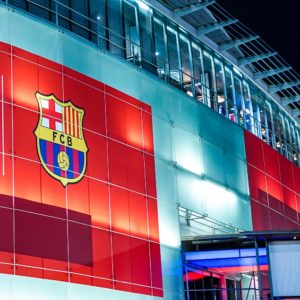 Fotobehang FC BArcelona - Camp Nou stadion